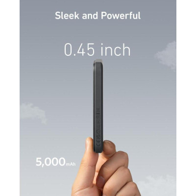 Anker 621 Magnetic 5000mAh Black (A1610012)