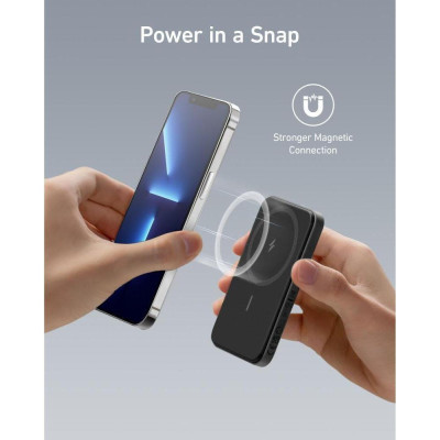 Anker 621 Magnetic 5000mAh Black (A1610012)