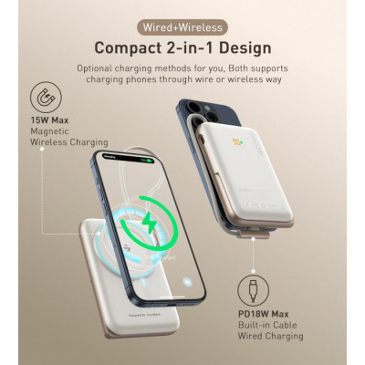 Choetech B735 10000mAh White (B735-CCWH)