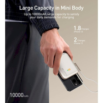 Choetech B735 10000mAh White (B735-CCWH)