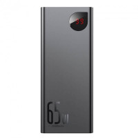 Baseus Adaman Metal Digital Display Quick Charge Power Bank 65W 20000mAh Black (PPIMDA-D01)