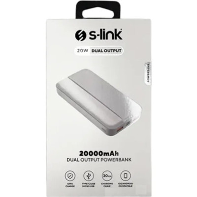 S-link P201 20000mAh White
