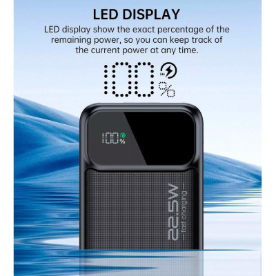 Choetech B729 20000mAh 22.5W Black