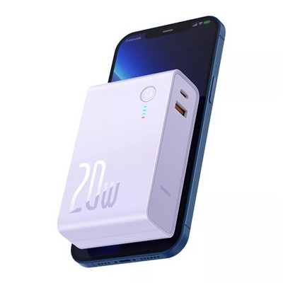 Baseus Power Station 2 Power Bank Adaptor 10000mAh 20W CN Purple (PPNL010005) Baseus Power Station 2 Power Bank Adaptor 10000mAh 20W CN Purple (PPNL010005)