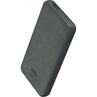 HAMA Fabric 10 10000mAh Grey (00187257, 00201658)