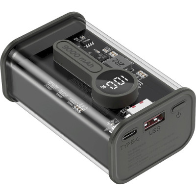 Gembird PB09-TQC3-01 9000mAh Black 