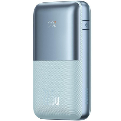 Baseus Power Bank 20000mAh Bipow Pro Digital Display PD 22.5W Blue (PPBD030003)