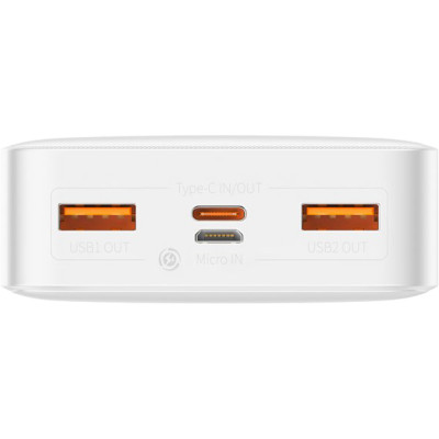 Baseus PowerBank Bipow Digital Display 20000mAh 20W White (PPDML-M02)