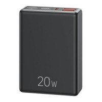 Usams US-CD192 2USB+Type-C QC&PD3.0 20W 10000mAh Black