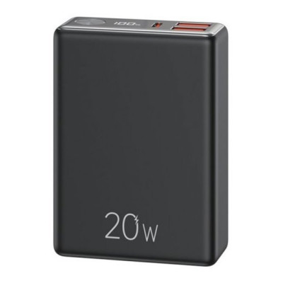 Usams US-CD192 2USB+Type-C QC&PD3.0 20W 10000mAh Black