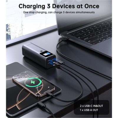 Choetech B670 25200mAh 140W Black (B670-CCGY)
