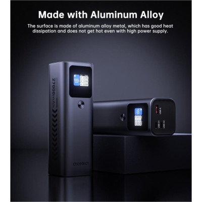 Choetech B670 25200mAh 140W Black (B670-CCGY)