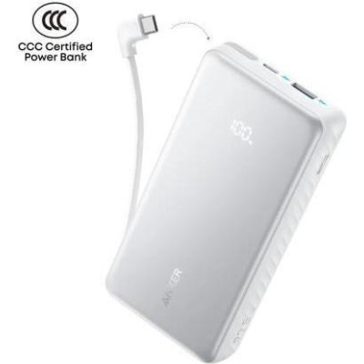 Anker 20000mAh Built-In USB-C White (A110EH21)