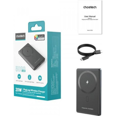 Choetech B738 5000mAh 20W Black (B738-CCBK)