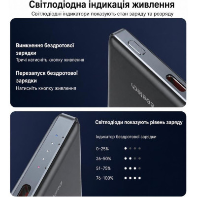 Choetech B738 5000mAh 20W Black (B738-CCBK)
