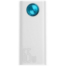 Baseus Amblight Digital Display Quick Charge 65W 30000mAh White (PPLG-A02, PPLG000102)