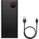 Baseus Adaman Digital Display Fast Charge Power Bank 40000mAh 22.5W Black (PPAD020101)