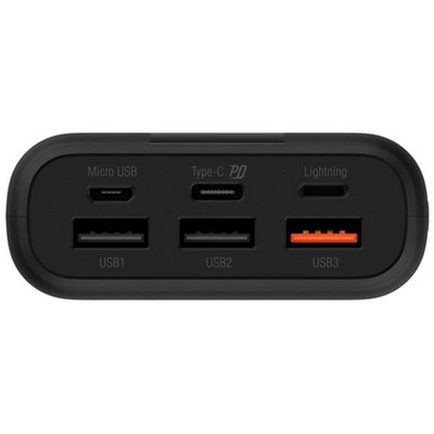 Silicon Power QS55 20000 mAh PD+QC3.0, VOOC+SC 22,5W Black (SP20KMAPBKQS550K)