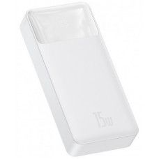 Baseus Bipow Digital Display Power Bank 20000mAh 15W White Overseas Edition (PPBD050102)