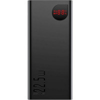 Baseus Adaman Metal Digital Display PD3.0+QC3.0 22.5W 10000mAh Black (PPAD000001)
