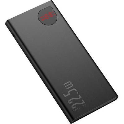 Baseus Adaman Metal Digital Display PD3.0+QC3.0 22.5W 10000mAh Black (PPAD000001)