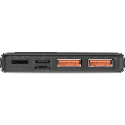Baseus Adaman Metal Digital Display PD3.0+QC3.0 22.5W 10000mAh Black (PPAD000001)