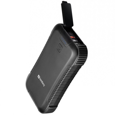 Sandberg 30000mAh PD/45W QC/3.0 USB-C USB-A*3 8 LED flashlight (420-48)