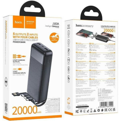 Hoco J163A 20000mAh 22.5W Black