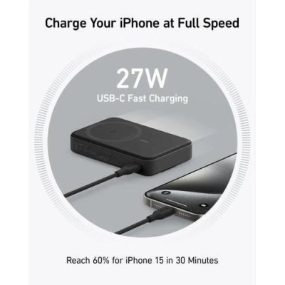 Anker 633 Magnetic 10000mAh 20W Interstellar Gray (A1654G11)