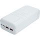 XO PR189 2USB+Type-C QC&PD3.0 22.5W 30000mAh White (XO-PR189W/29188)