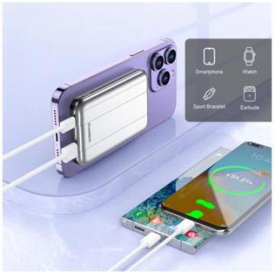 Choetech B655 MagSafe 5000 mAh Silver
