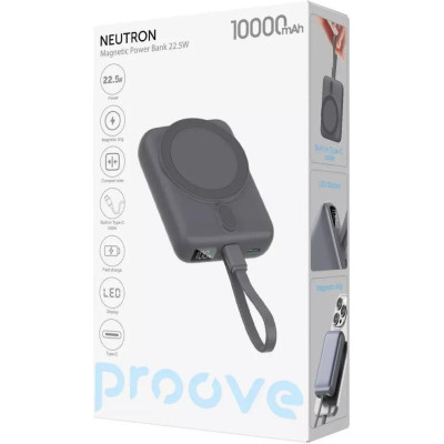 Proove Neutron 10000 mAh 22.5W Gray (PBNE22022203)