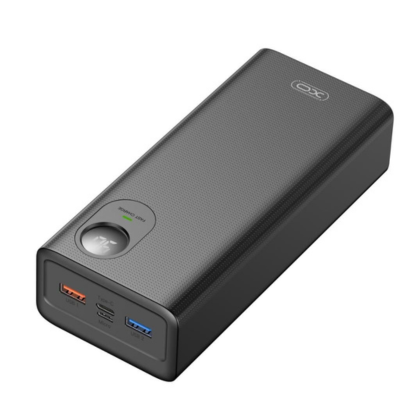 XO PR169 2USB+Type-C PD&QC3.0 65W 30000mAh Black