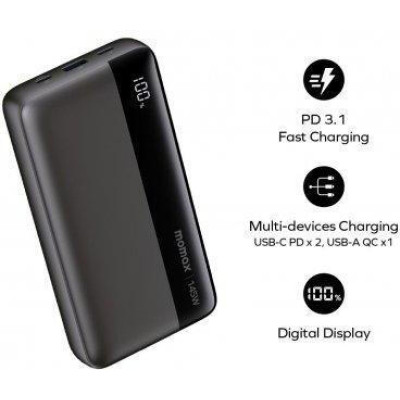 Momax 25000mAh Black (IP150D)
