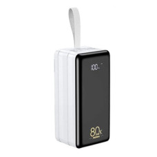 REMAX Chinen Series 22.5W PD+QC Multi-compatible Fast Charging Power Bank with LED Light 80000mAh RPP-291
