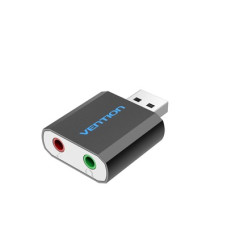 VENTION USB External Sound Card Black (VAB-S17-B)