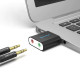 VENTION USB External Sound Card Black (VAB-S17-B)