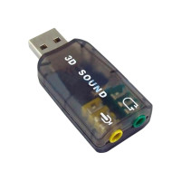 Dynamode USB-SOUNDCARD2.0 Black