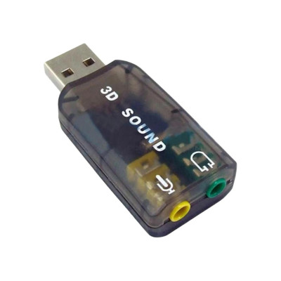 Dynamode USB-SOUNDCARD2.0 Black
