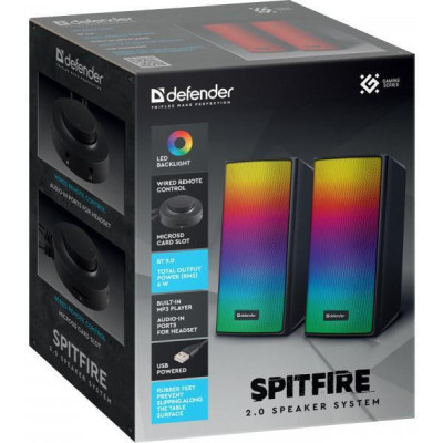 Defender Spitfire Black (65047)