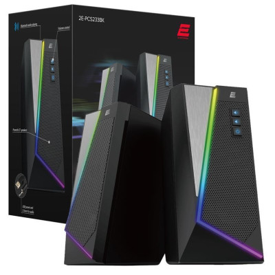 2E PCS233 RGB 2.0 USB Black (2E-PCS233BK)
