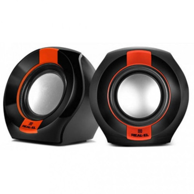 REAL-EL S-50 black-red