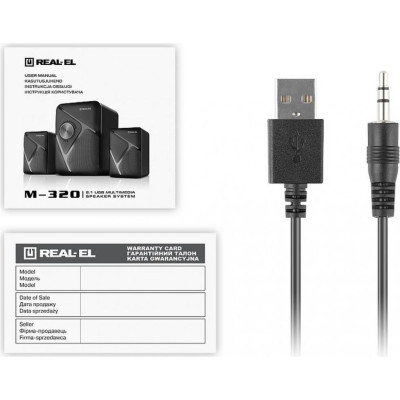 REAL-EL M-320 Black