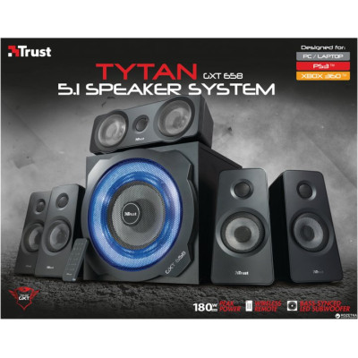 Trust GXT 658 Tytan 5.1 Surround Black (21738)