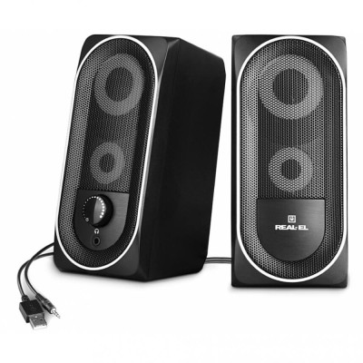 REAL-EL S-110 Black (EL121100009)