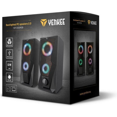 YENKEE YSP 2003RGB USB Black (45015339)