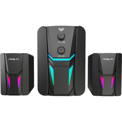 AULA N-189 2.1 Led USB Black (6948391265070)