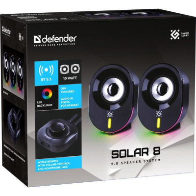 Defender Solar 8 Black (65938)