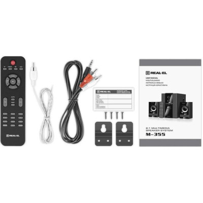 REAL-EL M-355 Black (EL121300015)