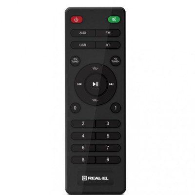 REAL-EL M-390 Black (EL121300009)